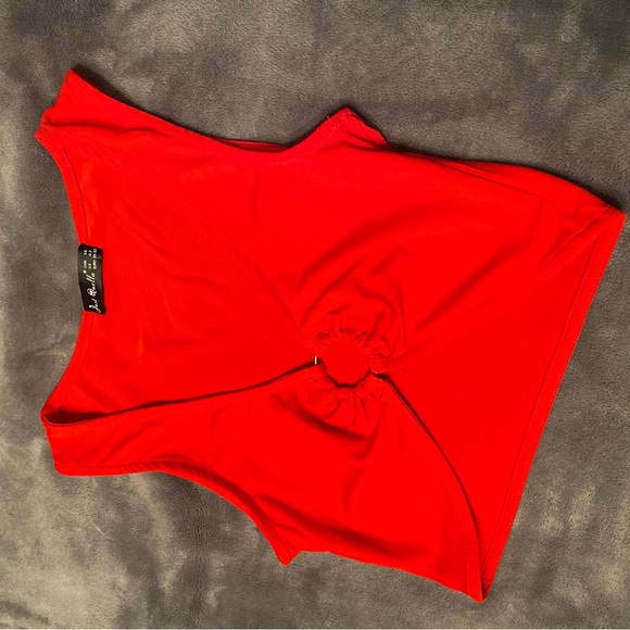Red Crop Top - Picture 2 of 2